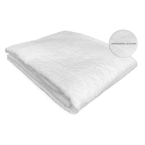 BARRE TRANSVERSALE DE COUVERTURE, DE LA MOUSSE, EN PUR COTON TEX FAMILLE