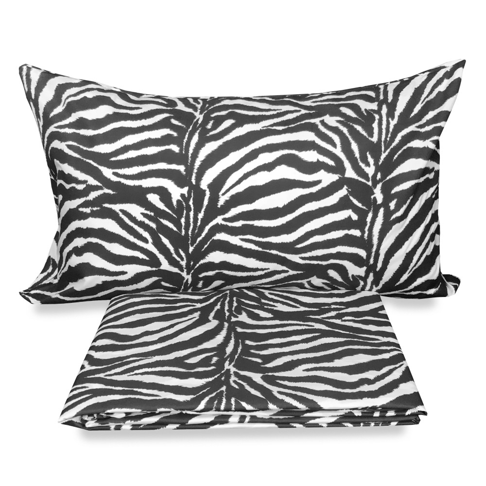 HOUSSE DE COUETTE ZEBRA noir et blanc SEXI