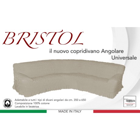 COPRIDIVANO ANGULAIRE UNIVERSELLE BRISTOL CREAM ROYAUME-UNI