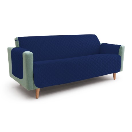 NOUVEAU COPRIDIVANO BL SALVADIVANO SYMPHONIE MATELASSÉ BLEU