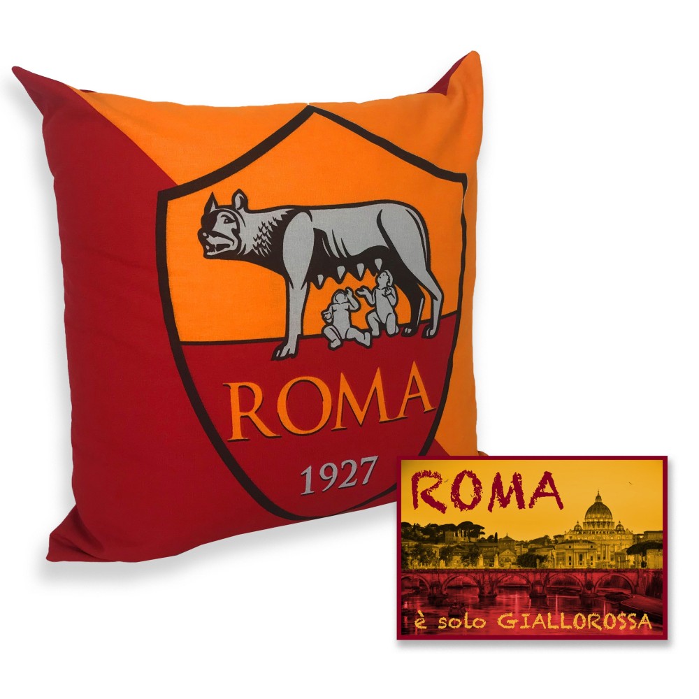 CUSCINO UFFICIALE AS ROMA CALCIO CUSCINO UFFICIALE AS ROMA CALCIO