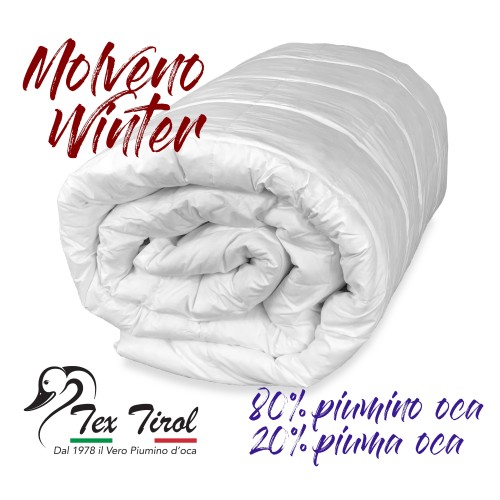 DUVET D'OIE TEX TIROL © MOLVENO HIVER 80% DUVET D'OIE ET 20% DE PLUMES D'OIE