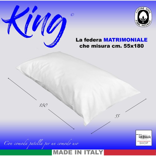 FEDERA KING matrimoniale MISURA cm. 55 X 180
