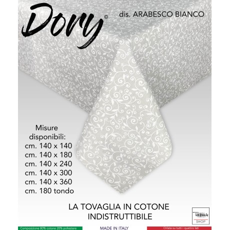 NAPPE DORY ARABESQUE BLANC