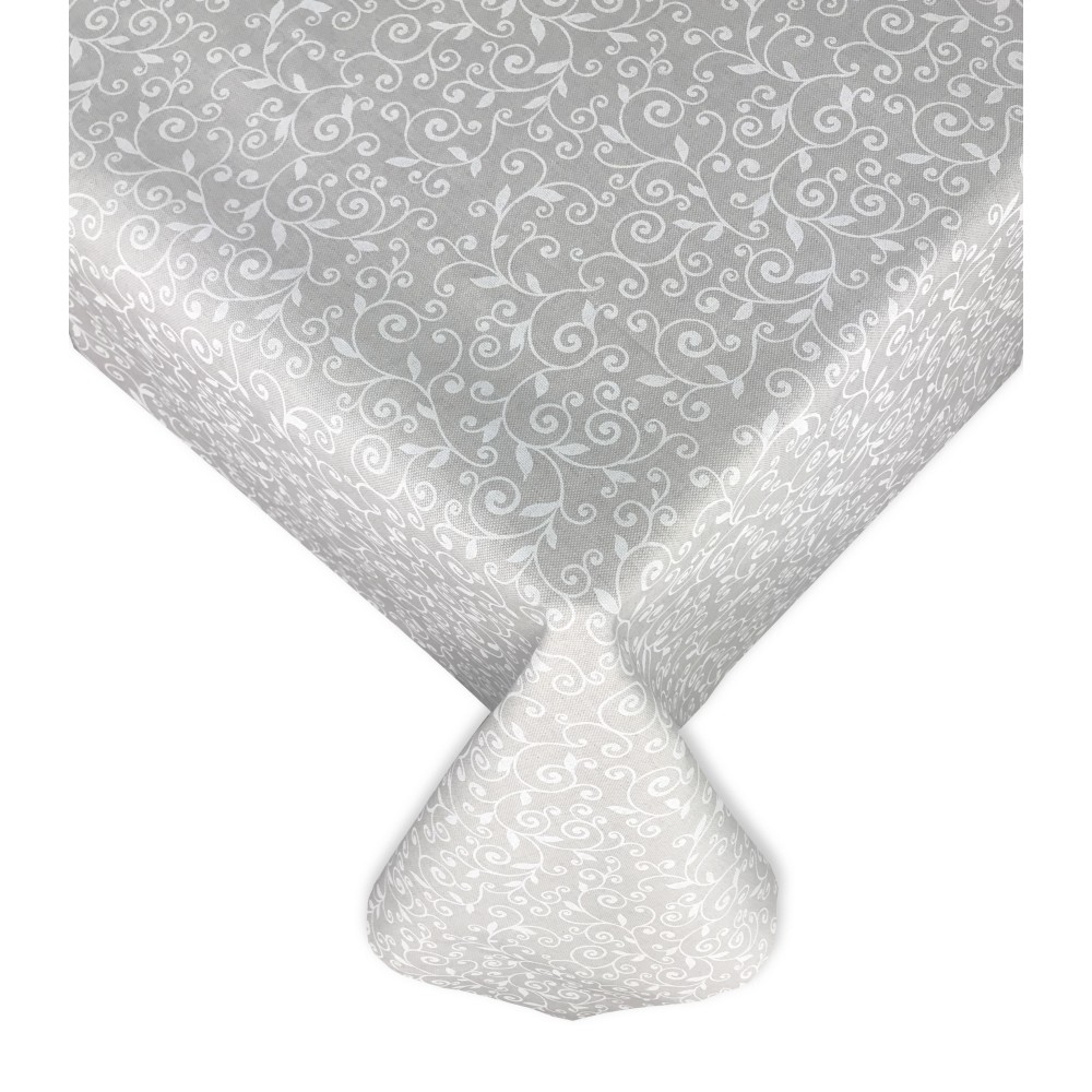 NAPPE DORY arabesque coton BLANC
