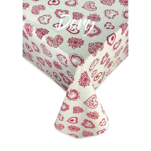 NAPPE TYROLIENNE DORY COEUR ROUGE en coton
