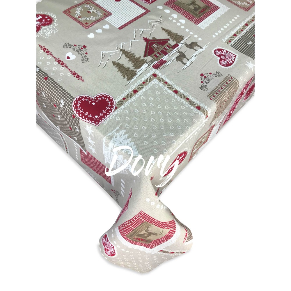 MANTEL DORY TIROLÉS VALBADIA algodón