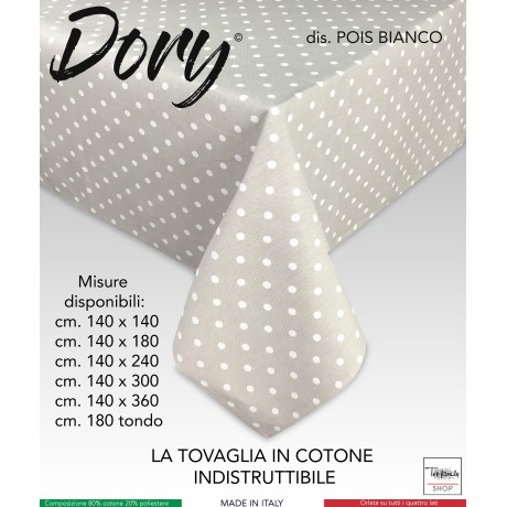 NAPPE DORY CONCEPTION POIS BLANCS