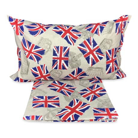 COPRIPIUMINO BANDIERA LONDRA INGLESE DIS. FLAG