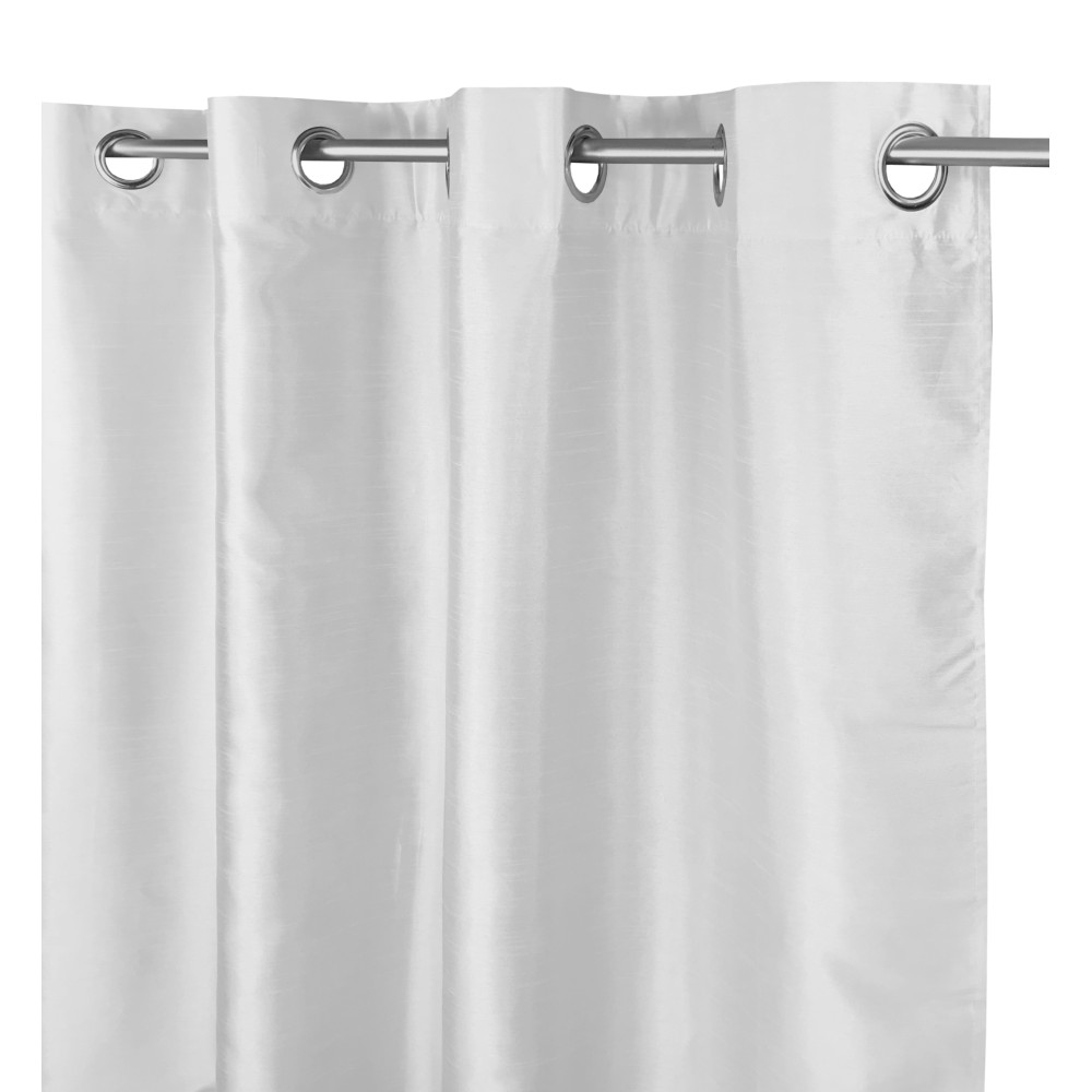 CORTINA BLANCA MACIZA CM.140X290 EMPAQUETADA CORTINA BLANCA MACIZA CM.140X290 EMPAQUETADA
