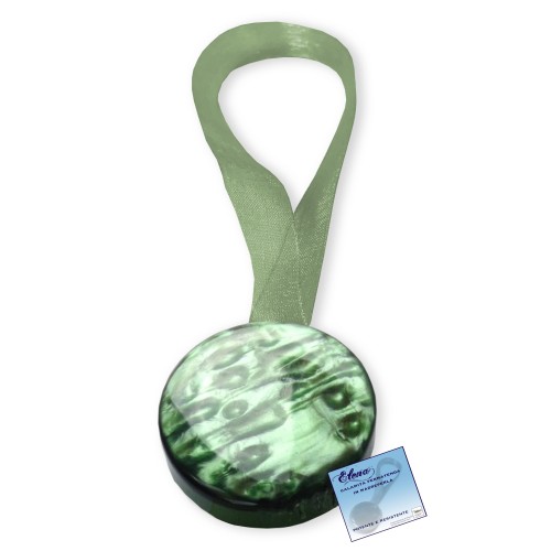 MAGNET GARDINENSTOPPER ELENA GRÜN MAGNETE FÜR GARDINEN GARDINENSTOPPER PERLMUTT