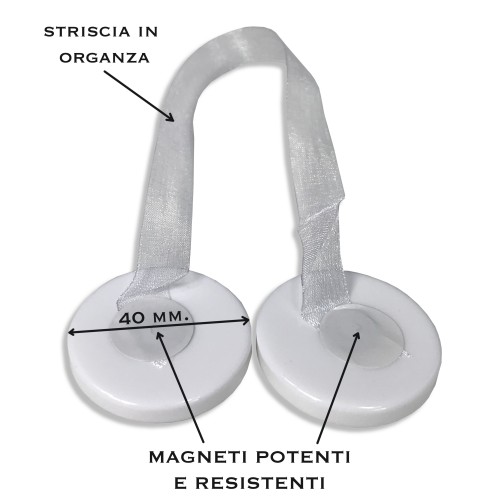 MAGNET CURTAIN STOPPER ELENA WHITE MAGNETS FOR CURTAINS CURTAIN STOPPER MOTHER OF PEARL