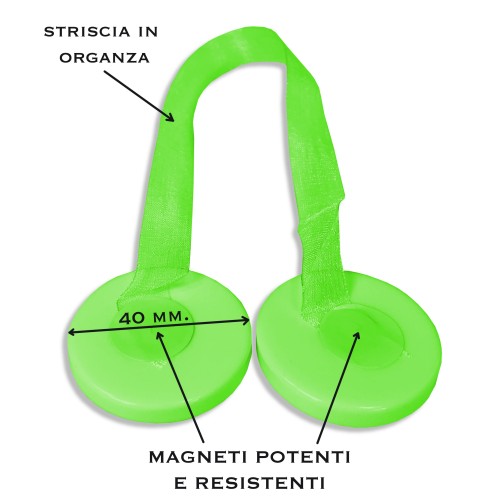 MAGNET GARDINENSTOPPER GRÜN MAGNETE FÜR GARDINEN GARDINENSTOPPER PERLMUTT