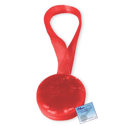 CALAMITA  FERMA TENDA ELENA ROSSO CALAMITE PER TENDE FERMATENDE MADREPERLA