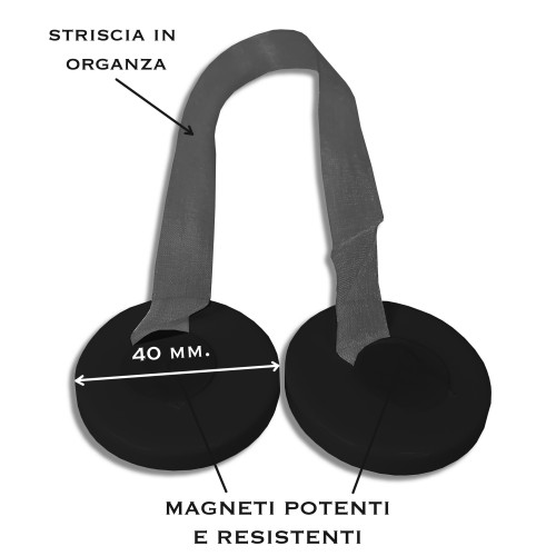 IMÁN TOPE DE CORTINA ELENA NEGRO IMANES PARA CORTINAS TOPE DE CORTINA NÁCAR