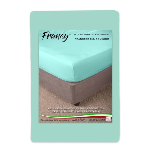 FRANKY BLATT MIT FRANZÖSISCHEN GRÜNEN ECKEN 1 1/2 GROSSE MAXI