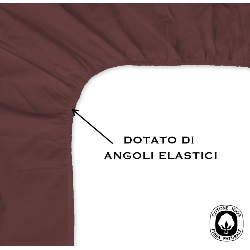 SPANNBETTTUCH FRANCY FRANZÖSISCH BRAUN 1 1/2 GROSSE MAXI