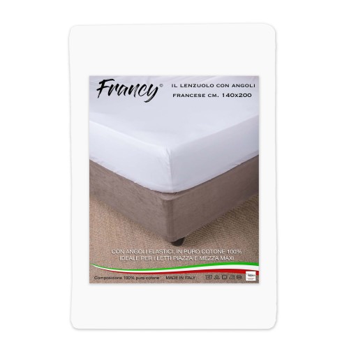 FRANCY BLATT MIT WEISSEN FRANZÖSISCHEN ECKEN 1 1/2 GROSSE MAXI