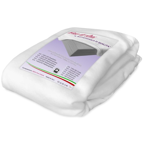 SALVAMESAS DEBAJO DEL MANTEL FIOR DI COTONE © super paño DOBLE TEJIDO DE PURO ALGODÓN