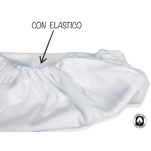 FLANELLE SALVATAVOLO SOTTOTOVAGLIA FLEUR DE COTON SUPER TISSU, DOUBLE TISSU, EN COTON PUR