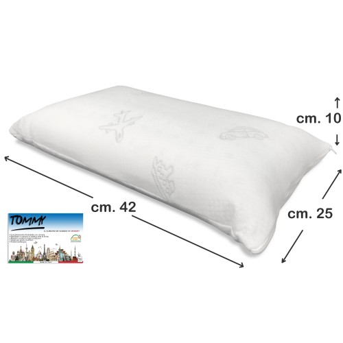 TOMMY PILLOW IN MEMORY TRAVEL