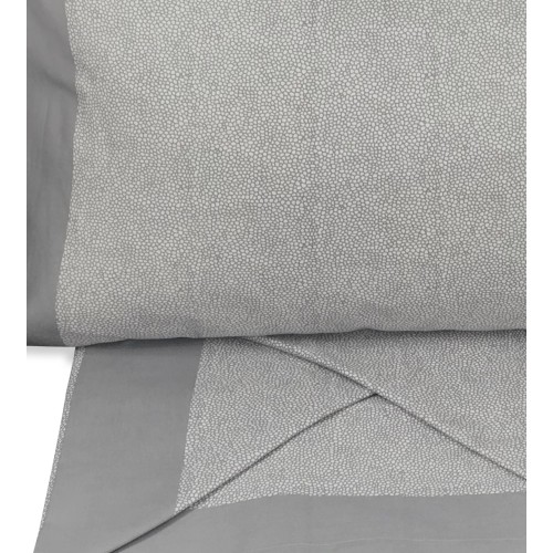 BOY GRIS Ensemble de draps en pur coton