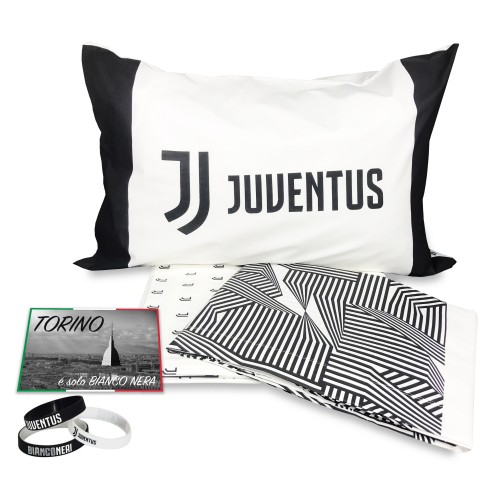 FEUILLE UNIQUE de la JUVE ORIGINAL F. C. de la JUVENTUS et un BRACELET EN HOMMAGE