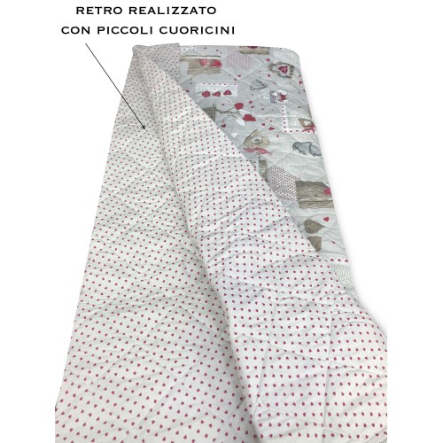 TYROLEAN QUILTED BEDSPREAD HOLLY