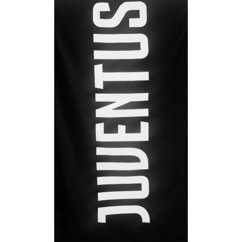 SERVIETTE de plage SPORT de la JUVE, de GRANDE taille Cm. 90 X 170 ORIGINE de la JUVENTUS AVEC un SAC à dos, de l'APPORTER et