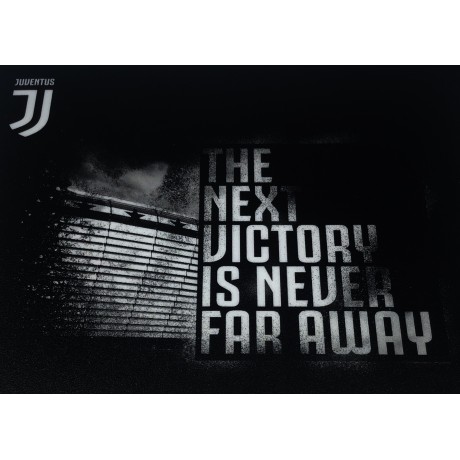 Tapis de SOURIS tapis de souris à la JUVENTUS cm. 20X23 LA PROCHAINE VICTOIRE de la JUVENTUS et de la carte postale de TURIN EST