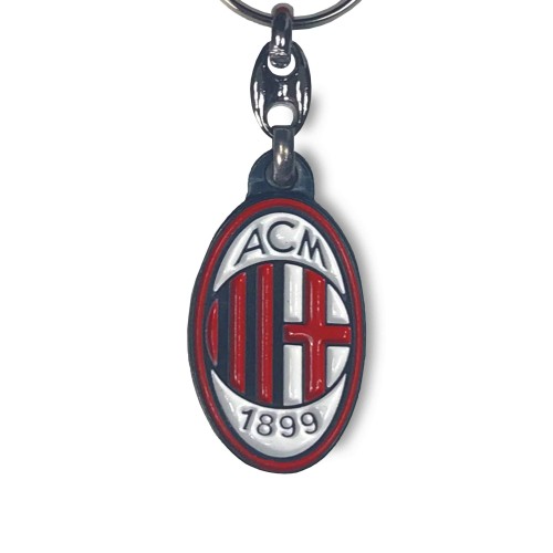 MÉTAL KEYCHAIN A. C. MILAN et MILAN EST la carte postale