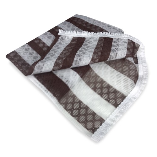 TENDA rete ZANZARIERA da esterno GIARDINO retone riga MARRONE in due misure