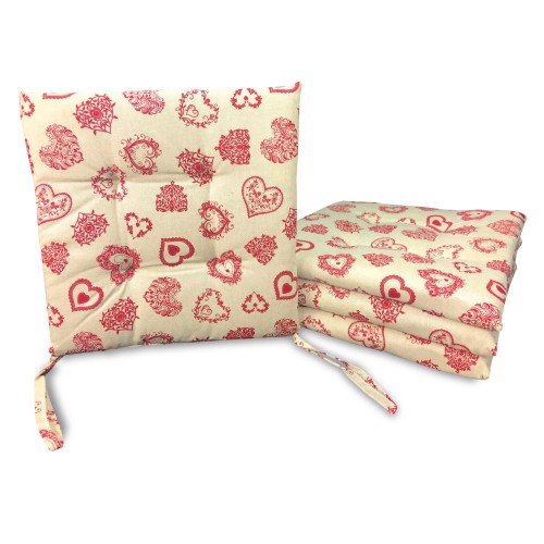 FUNDA DE SILLA BLANDA DORY TYROLEAN HEART RED MOUNTAIN