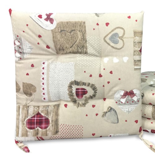 WEICHER STUHLBEZUG DORY TIROLER HERZ STECHPALME