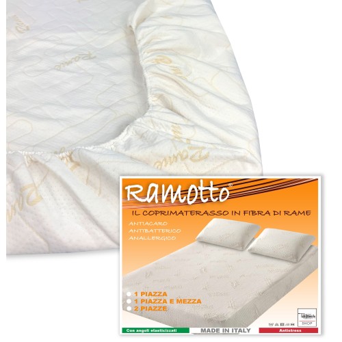 HOUSSE DE MATELAS RAMOTTO © EN FIBRES-CUIVRE