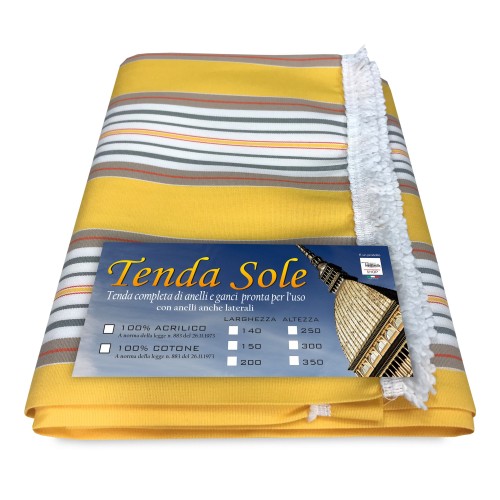 TAUD DE SOLEIL EXTÉRIEUR Jardin BALCON Righino JAUNE Emballé