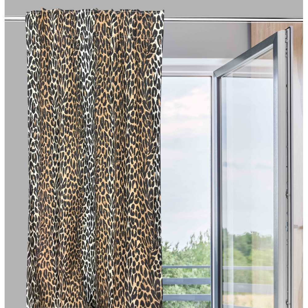 TENTE CELESTINA REPÉRÉ CM. 140X280 LÉOPARD MARRON TENTE CELESTINA REPÉRÉ CM. 140X280 LÉOPARD MARRON