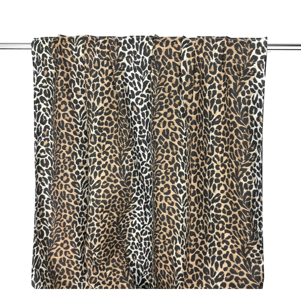 SPOTTED SAFARI TENT CM. 140X280 LEOPARD PRINT MADE IN ITALY