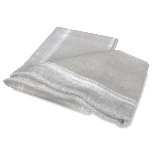 PAAR BEIGE AUSSENGLASVORHÄNGE 60 cm breit