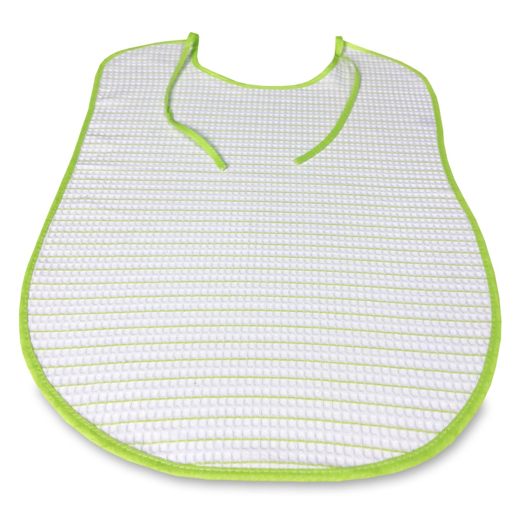 MARIO © ADULT BIB SET in NEST Bee gag with LACES pack. 6 PIECES