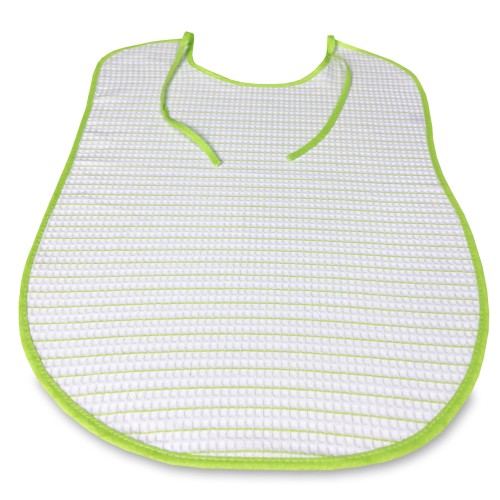 MARIO © ADULT BIB SET in NEST Bee gag with LACES pack. 6 PIECES