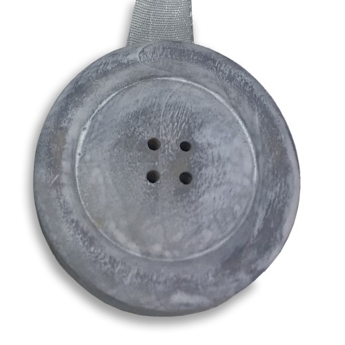 MAGNET HOLZ GARDINENSTOPPER MAGNETE FÜR VORHÄNGE KRAWATTENKNOPF GRAU