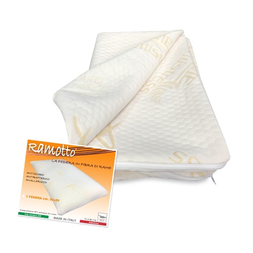 HYPOALLERGENER ANTI-MILBEN-KISSENBEZUG © AUS KUPFERFASER