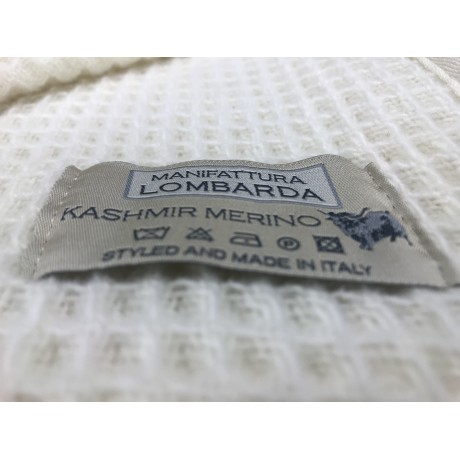 COPERTA in pura lana KASHMIR E MERINO ESTIVA LEGGERA nido ape matrimoniale 2 PIAZZE