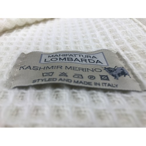 Tessuto lana Merino e Kashmir “antipilling” al tatto