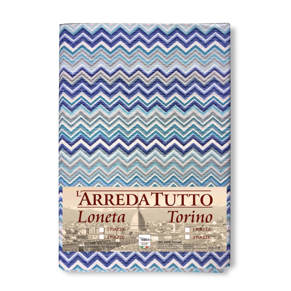 1 Piazza tex family Telo ARREDO COPRITUTTO Gran Foulard COPRILETTO COPRIDIVANO Tessuto MISSORI Blu