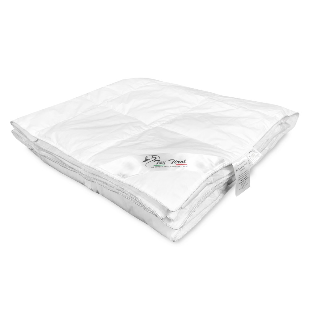 TEX TIROL © STELLA ALPINA LIGHT DUVET 100% OIE DOUDOUNE LÉGÈRE Été DOUBLE