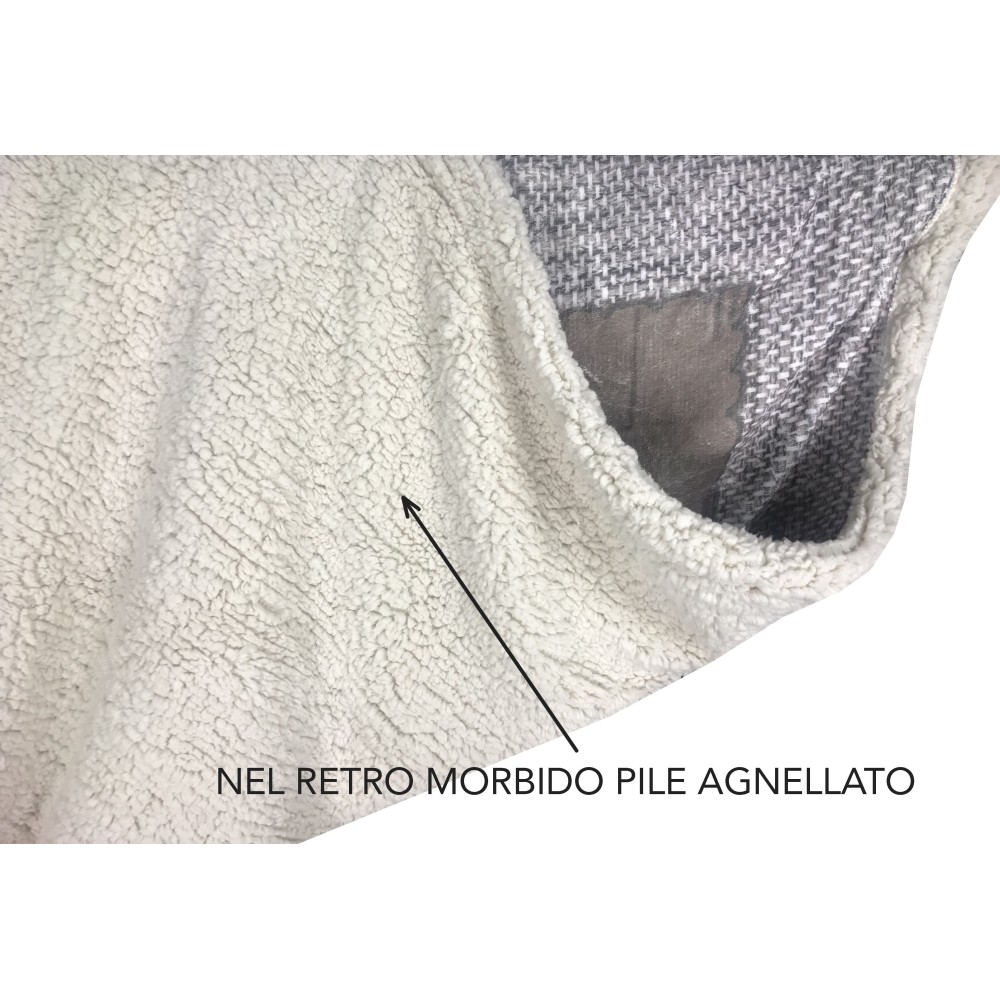 MANTA POLAR SHERPA FOTOGRÁFICA DIGITAL cm. 130x160 PERROS PERROS