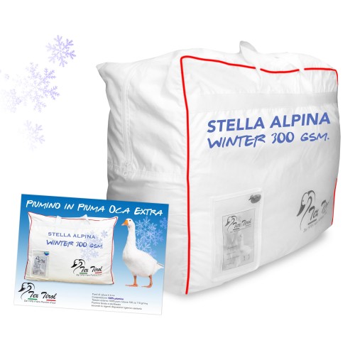 TEX TIROL © STELLA ALPINA WINTER DAUNENJACKE 300 g/m². 100% WINTER GANS DAUNENJACKE