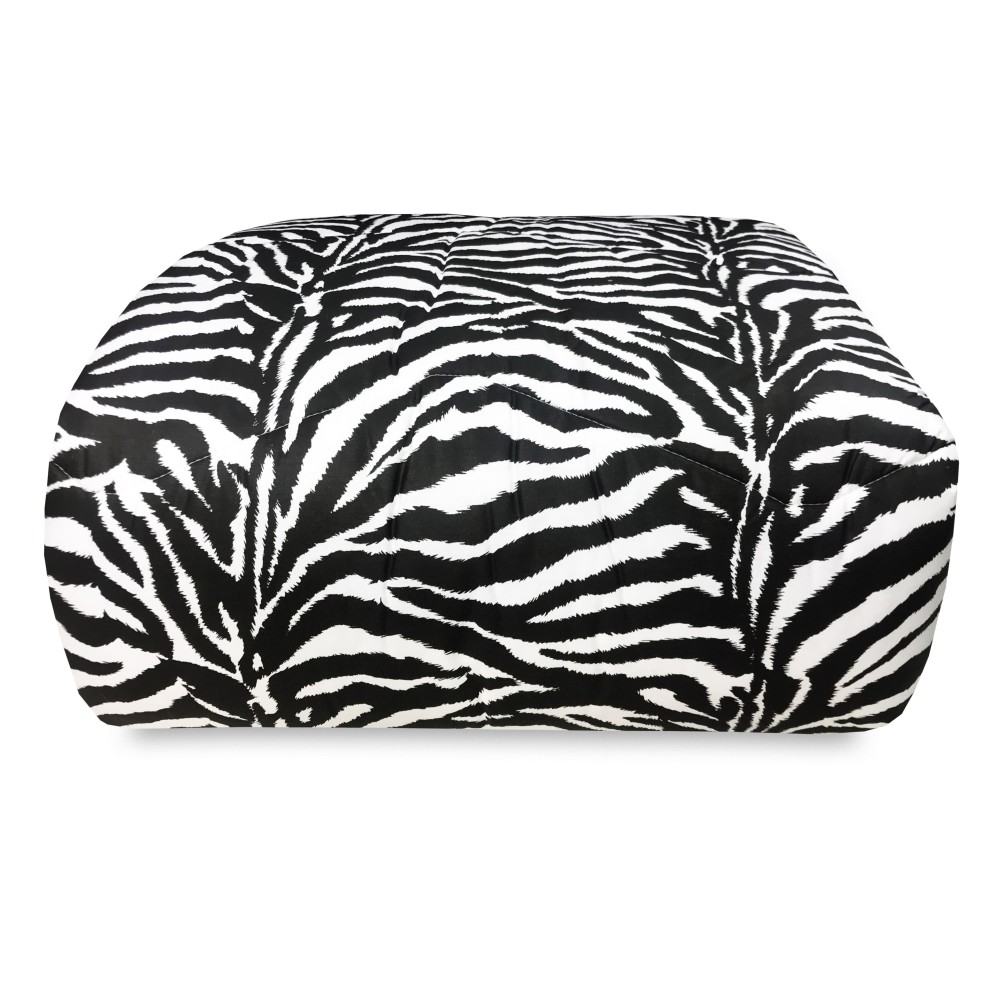KOT ZEBRA QUILT © noir et blanc DIS. Doudoune ZEBRA MADE IN ITALY PUR COTON